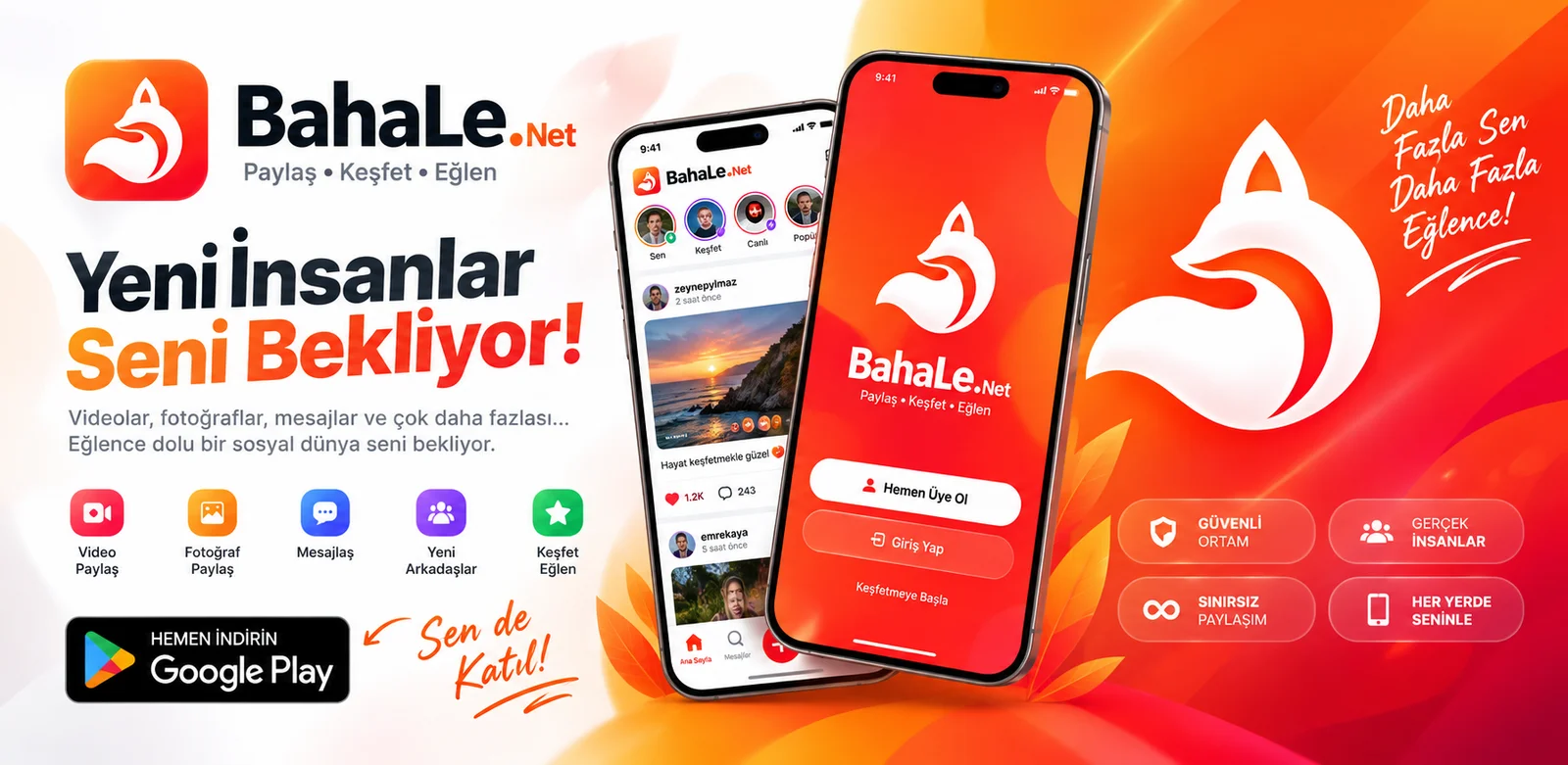 BahaLe.Net’te Sohbet Et, Müzik Dinle ve Eğlen